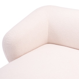 COLTAR CITYWIDE LINE (ROUND CH.L + 2S + TRAP.PADDED LOW TABLE + ROUND CHAISE LONGUE) - 409(L) x 73(h) x 150(l) - Img 2