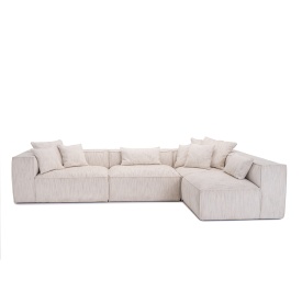 COLTAR MODULAR MERCURY - CU PUF DE GASCA - (1SA + 1S + CE + 1S) - 338(L) x 68(h) x 206(l) - Img 2