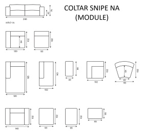COLTAR SNIPE NA - (PM I +1S + 1S + CHL) - 399(L) x 75(h) x 195(l) - Img 5