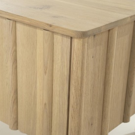 COMODA TV JAKE 6 USI - LEMN SI FURNIR DE STEJAR - NATURAL - 264(L) x 47(l) x 50(h) cm - Img 10