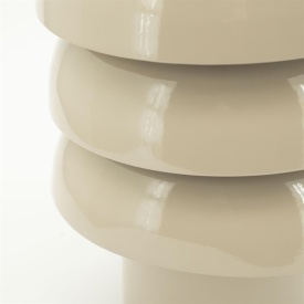 CURO - METAL - TAUPE - 25(L) x 25(l) x 35(h) - Img 2