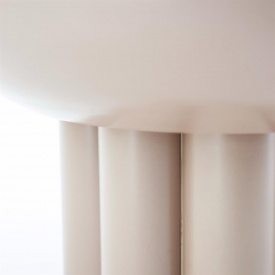 DECOR CASA - OLYMPA BOWL - METAL - BEJ - 35(L) x 21(h) x 35(l) - Img 3