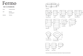 FERMO - (1SA + 1S + CLH II ) - 282(L) x 74(h) x 173(l) - Img 2