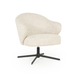 FOTOLIU CONNOR DONNA - TESATURA SI METAL - BEJ - 74.5(L) x 77(l) x 78.5(h) cm - Img 11