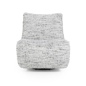 FOTOLIU LOYS GREY BARKLEY - TESATURA, LEMN SI METAL - GRI - 91(L) x 75(l) x 85(h) cm - Img 12