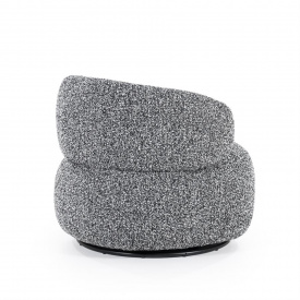 FOTOLIU MAEVE MAYWOOD - METAL / LEMN / MATERIAL 100% POLIESTER - GRI MIXT - 82(L) x 72(h) x 82(l) - Img 8