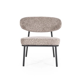 JARI - METAL ȘI ȚESĂTURĂ - TAUPE - 66(L) x 57(l) x 72.5(h) - Img 2