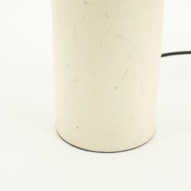 LAMPA DE MASA MEANDER - HARTIE SI METAL - NATURAL - 40(L) x 40(l) x 50(h) - Img 4