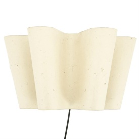LAMPA DE PERETE MEANDER - HARTIE SI METAL - NATURAL - 40(L) x 21.5(l) x 21.5(h)