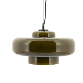 LAMPĂ SUSPENDATĂ - VETRO - VERDE - 40(L) x 40(l) x 20(h)