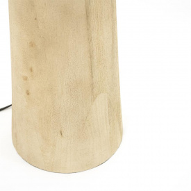LAMPADAR GARDA - LEMN DE MANGO [FSC] - CREM - 39(L) x 162(h) x 39(l) - Img 3
