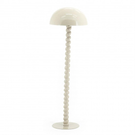 LAMPADAR LUOX - LEMN & METAL - BEJ - 50(L) x 150(h) x 50(l) - Img 1