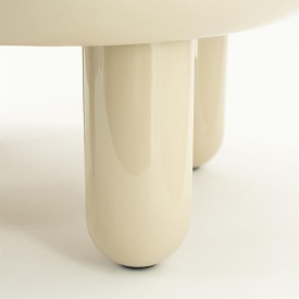 MASA DE CAFEA BALLOON - METAL - BEJ - 70(L) x 70(l) x 35(h) - Img 4