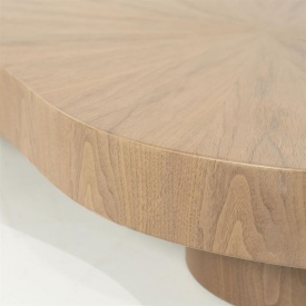 MASA DE CAFEA BOBBIE DESCHIS - FURNIR DE NUC - MARO - 150(L) x 110(l) x 25(h) cm - Img 3