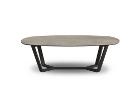 MASA DE CAFEA BRAGA - METAL / CUART - MULTICOLOR - 140(L) x 42(h) x 82(l) - Img 2