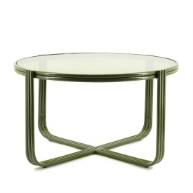MASĂ DE CAFEA GROOVY - VERDE - 63(L) x 63(l) x 35(h)
