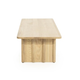 MASA DE CAFEA JAKE - STEJAR - NATURAL - 120(L) x 47(l) x 32(h) cm - Img 3