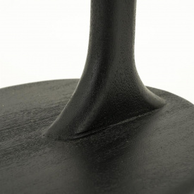 MASA LATERALA FENIX - LEMN DE MANGO [FSC] - NEGRU - 40(L) x 55(h) x 30(l) - Img 3