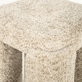 POUF - OMLA - GRI TAUPE - 42.5(L) x 42.5(l) x 47(h) - Img 4
