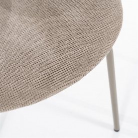 SCAUN ACE - METAL / TESATURA - BEJ - 50(L) x 80(h) x 61(l) - Img 5