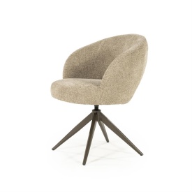 SCAUN ALISSA - GRI TAUPE ORO - 65(L) x 63(l) x 80(h) - Img 2