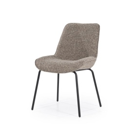 SCAUN BAZA - METAL ȘI ȚESĂTURĂ - MARO - 53(L) x 63.5(l) x 83.5(h)