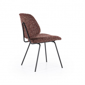 SCAUN JON MAYWOOD - METAL / LEMN / TESATURA 100% POLIESTER - MULTICOLOR - 49.5(L) x 82(h) x 58(l) - Img 8
