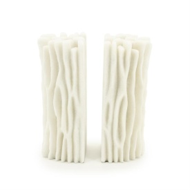 SUPORT CARTI - DARIA - RASINA - ALB - 14.7(L) x 7.5(l) x 19(h)