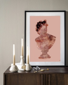 TABLOU - ERODED ROMAN SCULPTURE - Img 3