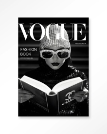 TABLOU - FASHION BOOK BLACK