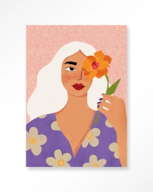 TABLOU - FLOWER GIRLY