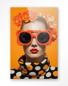 TABLOU - ORANGE FLOWER - Img 8