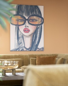 TABLOU - SUNNY ORANGE MEDIU - 110 X 145 (CM) - Img 1