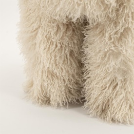 TABURET DOODLY - BEJ - 40(L) x 40(l) x 43(h) - Img 4