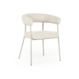 YOVI - METAL SI TESATURA - BEJ - 55(L) x 57(l) x 77(h) - Img 11