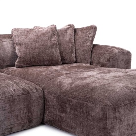 COLTAR MILANO DUO - UMPLUTURA CU PUF DE GASCA - 286(L) x 80(h) x 210(l) - Img 2