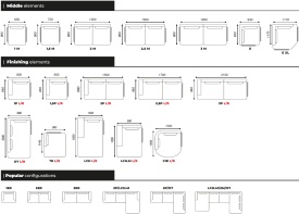 COLTAR MODULAR MARS (CIR + 2.5P) - 300(L) x 94(h) x 135(l) (cm) - Img 5