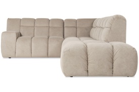 COLTAR NAPOLI "L" CU POUF - (1,5SDA + CE + 1.5S + 1,5O + BP) - 320(L) x 80(h) x224(l) cm - Img 3