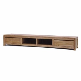 COMODA TV CORONA - LEMN DE TEC [FSC] - MARO NATURAL - 240(L) X 37(H) X 50(L) CM