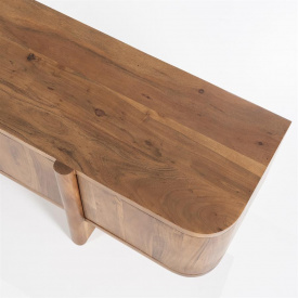 COMODA TV JULIAN CU 4 USI - DIN LEMN DE SALCAM [FSC] - MARO- 170(L) x 50(h) x 43(l) - Img 7