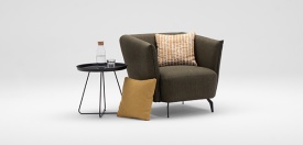 FOTOLIU CELIA - METAL / LEMN / MATERIAL 100% POLIESTER - MARO - 86(L) x 77(h) x 80(l) - Img 5
