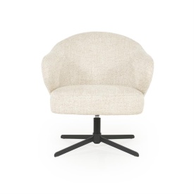 FOTOLIU CONNOR DONNA - TESATURA SI METAL - BEJ - 74.5(L) x 77(l) x 78.5(h) cm - Img 12