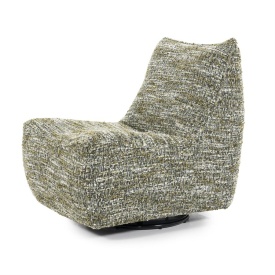FOTOLIU LOYS VERDE BARKLEY - TESATURA, LEMN SI METAL - VERDE - 91(L) x 75(l) x 85(h) cm - Img 2