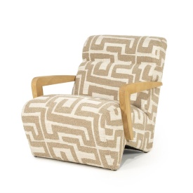 FOTOLIU OLEK - GRI TAUPE LIBRE - 88(L) x 69(l) x 76(h)