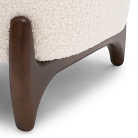 FOTOLIU PELMO - METAL / LEMN / MATERIAL 100% POLIESTER - ALB (CULOAREA SE POATE ALEGE) - 63(L) x 74(h) x 71(l) - Img 7