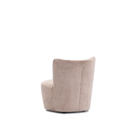 FOTOLIU SICILIA - METAL / LEMN / MATERIAL 100% POLIESTER - BEJ - 74(L) x 80(h) x 80(l) - Img 3