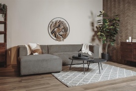 GLASGOW 2 5-AR + CHAISE L - ENJOY 456 IRON GRI - 311(L) x 164(l) x 71(h) - Img 2