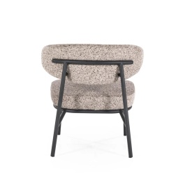 JARI - METAL ȘI ȚESĂTURĂ - TAUPE - 66(L) x 57(l) x 72.5(h) - Img 3