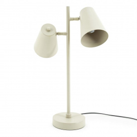 LAMPA DE MASA COLE - METAL - BEJ - 34(L) x 53(h) x 15(l)