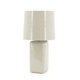 LAMPĂ DE MASĂ DIXON - FIER - TAUPE - 27(L) x 27(l) x 47(h) - Img 1